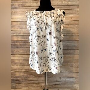 Velvet Floral Blouse